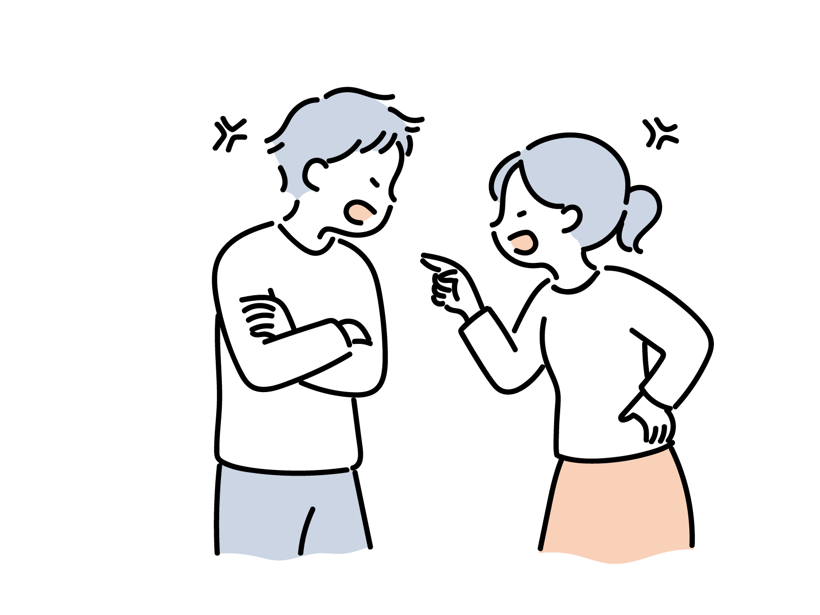 積みプラが原因で喧嘩する夫婦