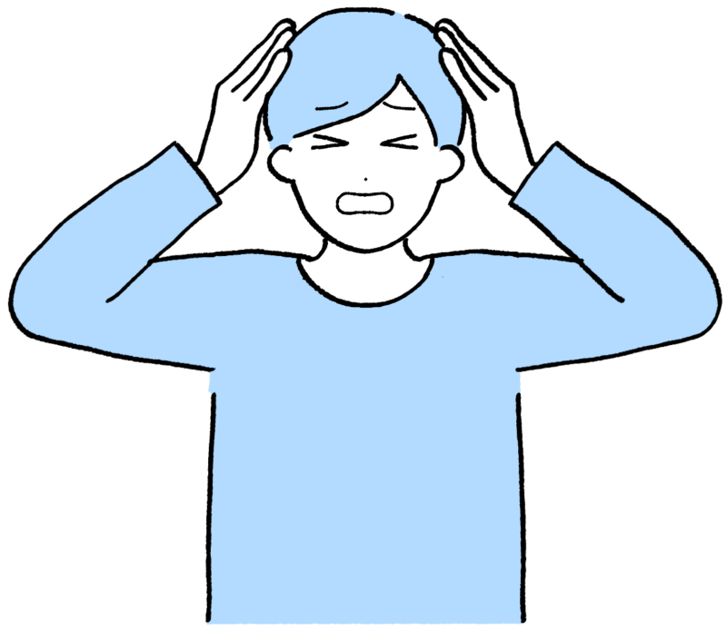積みプラが増えすぎて管理難しくて悩む男性